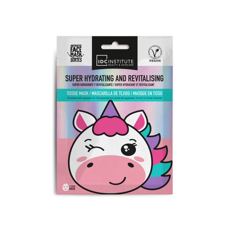 Idc Institute Unicorn Face Mask Hydrating Revitalising 24 Gramas