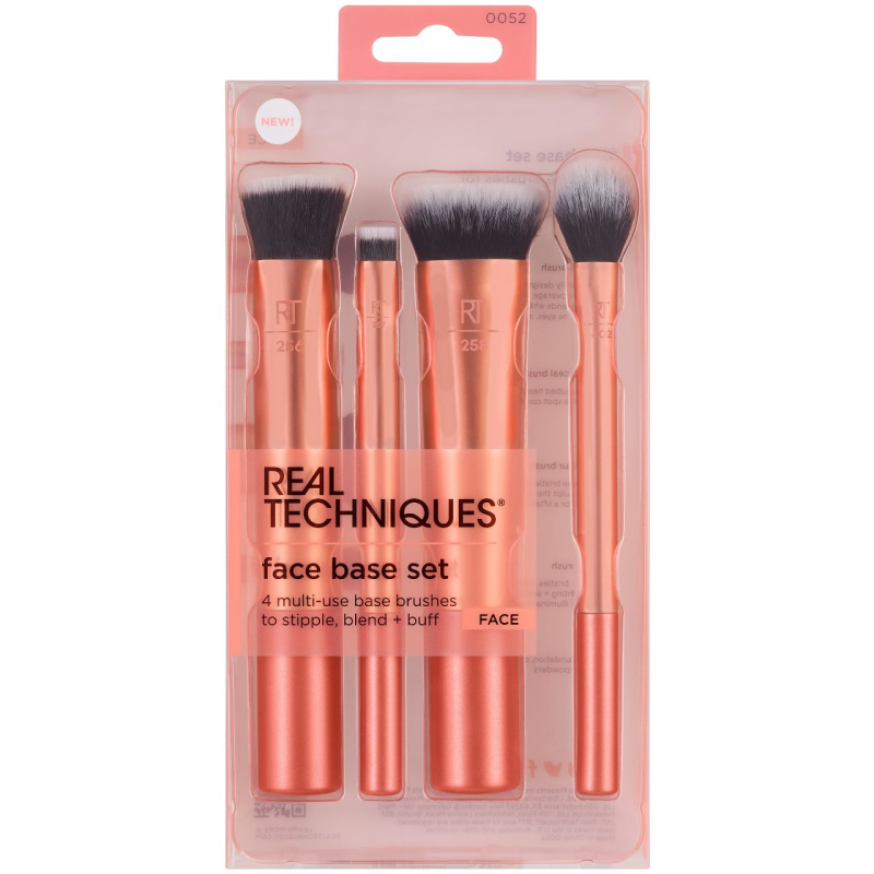 Caixa Face Base Makeup Brush 4 Unidade