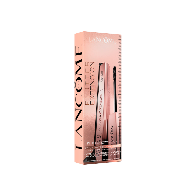 Caixa Lash Idôle Flutter Extension Mascara 01 True Black + Lip Idôle Butterglow 10 Keep It Glowy