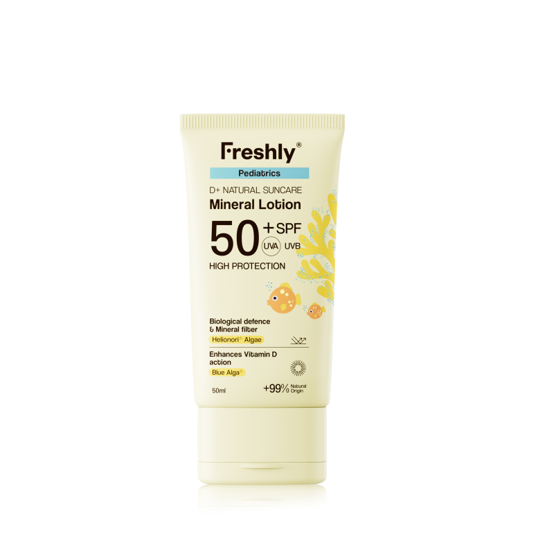 Pediatrics D+ Natural Suncare Mineral Lotion Spf50+ 50 Ml