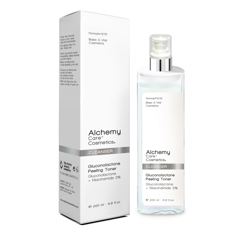 Cleanser Toner Peeling Gluconolactone 200 Ml