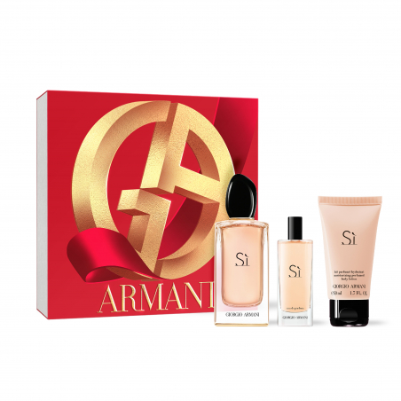 COFFRET DE NOËL SÌ EAU DE PARFUM ET LOTION CORPORELLE