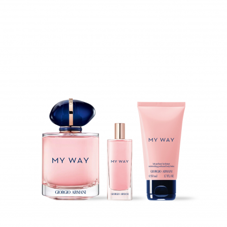 COFFRET NOËL MY WAY EAU DE PARFUM AVEC LOTION CORPORELLE