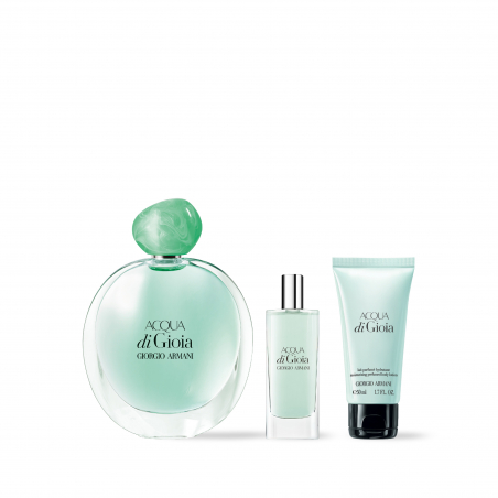 COFFRET DE NOËL ACQUA DI GIOIA EAU DE PARFUM AVEC LOTION CORPORELLE