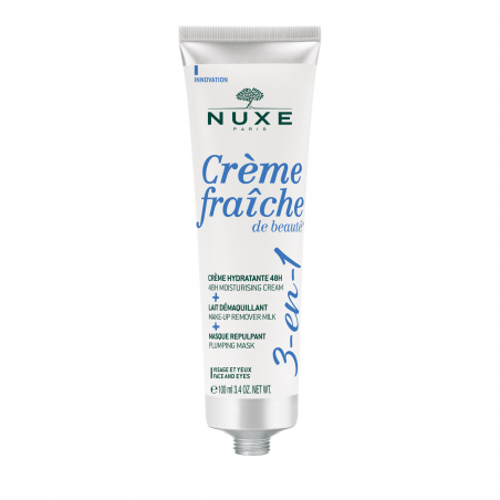 FRAICHE 3 EN 1 CRÈME HYDRATE, DÉMAQUILLE ET MASQUE 100ML