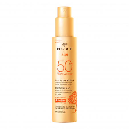 NUXE SUN PROTECTION SOLAIRE SPRAY SPF50 150ML