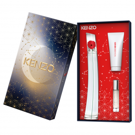 COFFRET FLOWER BY KENZO EAU DE PARFUM 3 PIÈCES