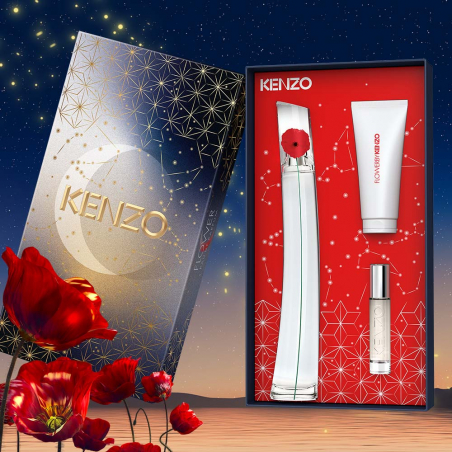 COFFRET FLOWER BY KENZO EAU DE PARFUM 3 PIÈCES