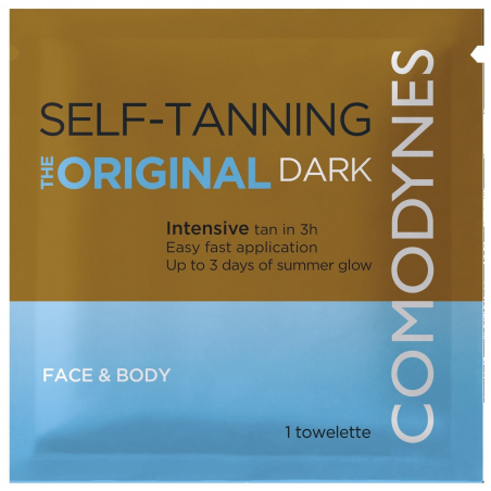 COMODYNES SELF-TANNING LINGETTE AUTOBRONZANTE INTENSIVE SACHET