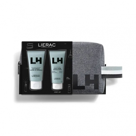 COFFRET LIERAC HOMME  GEL HYDRATANT ÉNERGISANT