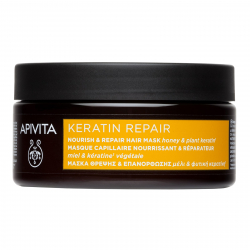 Masque Nourrissant Et Réparateur À La Kératine Pour Cheveux Secs Et Abîmés