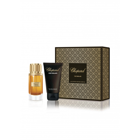 COFFRET OUD MALAKI EAU DE PARFUM 80 ML & GEL DOUCHE PARFUMÉ 150ML