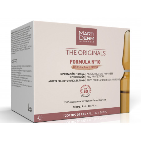 THE ORIGINALS FORMULA Nº 10 COLOUR SPF30 AMPOULES