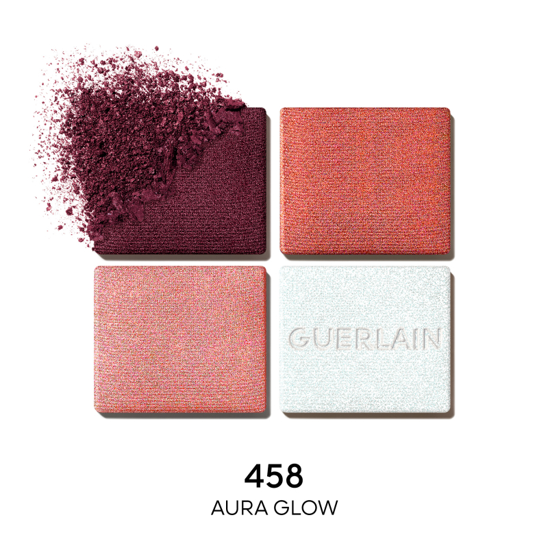 OMBRES G 458 AURA GLOW OMBRES À PAUPIÈRES EN 4 TEINTES EN ÉDITION