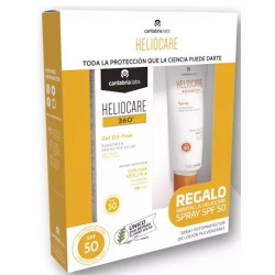 Coffret Heliocare 360º Gel Oil-Free Spf50 + Cadeau