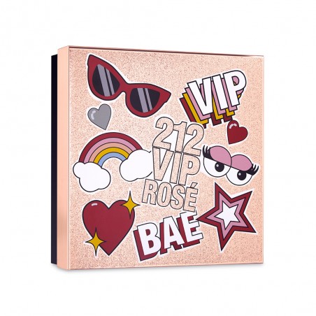 212 VIP Rosé Estuche Eau de Parfum 80ml + BL 100ml + Miniatura 10ml