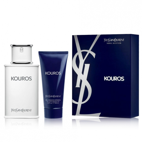 KOUROS SILVER Estuche Eau de Toilette 100ml + Gel 100ml