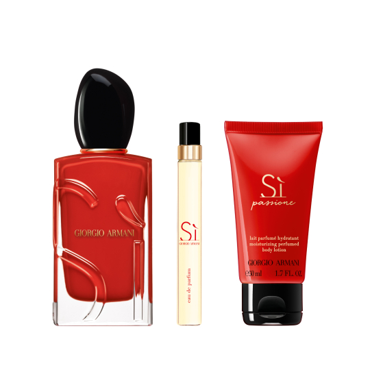 Coffret Noel Armani Si Passione Eau de Parfum Beauty Julia