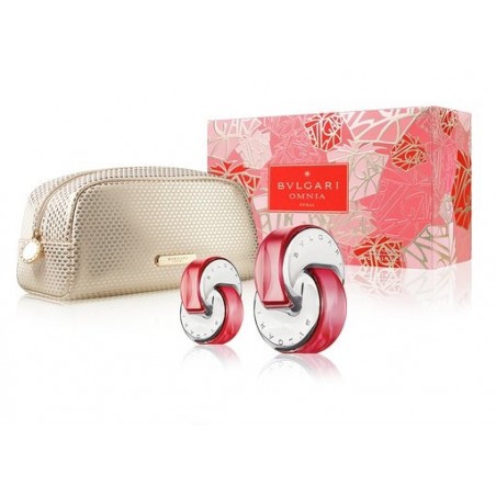 OMNIA CORAL Estuche Eau de Toilette 65ml + Miniatura 15ml + Trousse