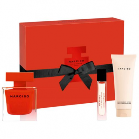 COFRE Narciso EDP Rouge V.90ml + Body Lotion 75ml + V.10ml
