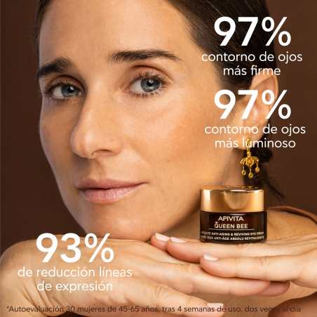 Queen Bee Crème Anti-âge Revitalisante pour les Yeux