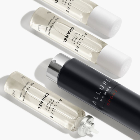 Allure Homme Sport Eau de Toilette Spary Rechargeable 3X20ml