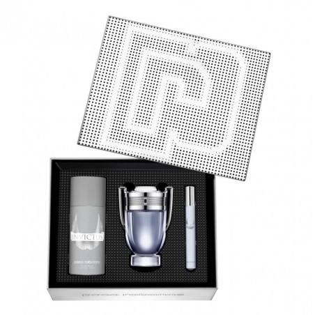 COFRE Invictus EDT V.100ml + Desodorante Spray 150ml + Mini 10ml