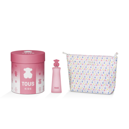 Coffret Tous Kids Girl Eau de Toilette & Trousse de Toilette Rose