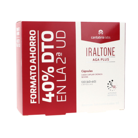 Iraltone Aga Plus CaÃ­da Capilar CÃ¡psulas