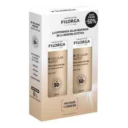 Coffret Crème solaire UV Cellulaire-Protect spf50+ Promo -50% sur le deuxième article