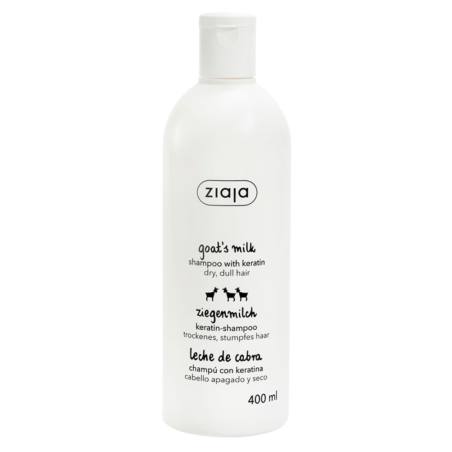 Shampooing au Lait de Chèvre et à la Kératine