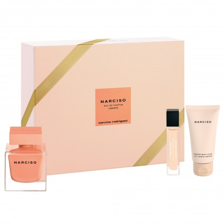 COFRE Narciso Ambree EDP V.90ml + Body Lotion 50ml + V.10ml