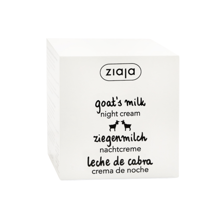 Lait de Chèvre Crème Hydratante de Nuit pour le Visage
