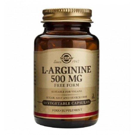 L-ARGININA 500 mg Cáp Veg