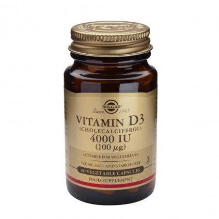 VITAMINE D3 4000 UI (100MCG) (COLECAL) GÉLULE VÉGÉTALE