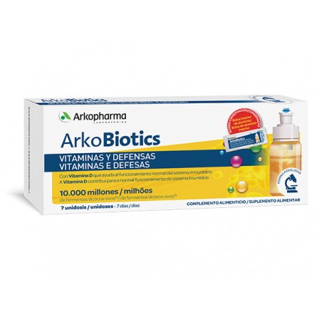 ARKOBIOTICS VITAMINAS Y DEFENSAS ADULTOS 7 DÍAS