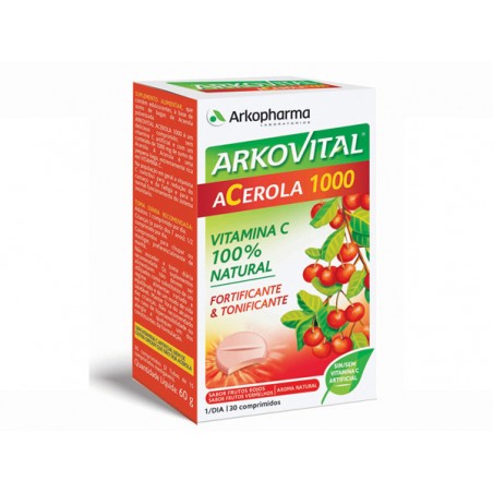 ARKOVITAL ACEROLA 1000 30 COMPRIMIDOS