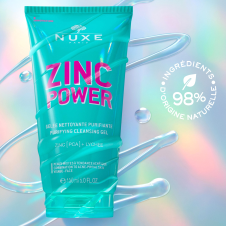 Gel Nettoyant Purifiant Zinc Power