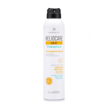 PACK SOLAR HELIOCARE 360º PEDIATRICS MINERAL 50ML + TRANSPARENT SPRAY 200ML