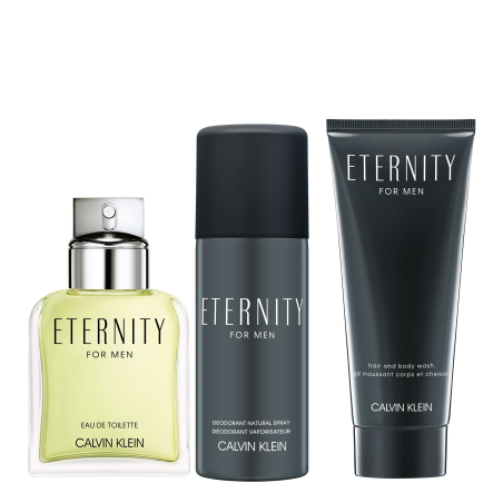 Set Eternity Eau de Toilette para Hombre