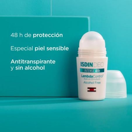 Déodorant anti-transpirant sans alcool Lambda Control Roll-on 2ème unité 50%