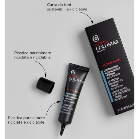 Man Contour des Yeux Acide Hyaluronique