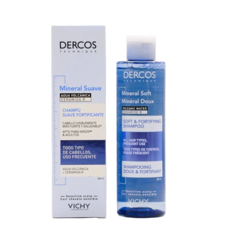 Dercos Mineral Shampooing Doux Fortifiant