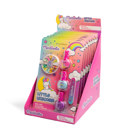Set de Décoration pour Ongles Little Unicorn