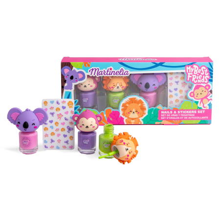 Set Manucure pour Enfants My Best Friends & Stickers
