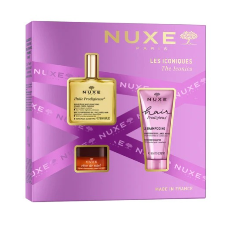 Coffret L'iconico set Huile Prodigieuse di Nuxe