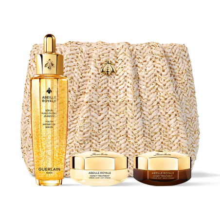 Coffret Rituel Anti-âge Sérum Huile Aqueuse de Jeunesse Abeille Royale