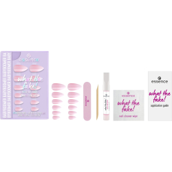 What The Fake! Coffret de manucure Press-On Nails