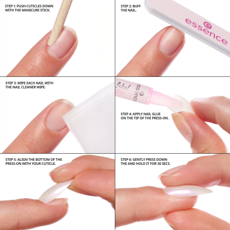 What The Fake! Coffret de manucure Press-On Nails