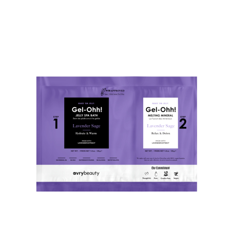 Gel-Ohh! Jelly Spa Bath Lavender Sage